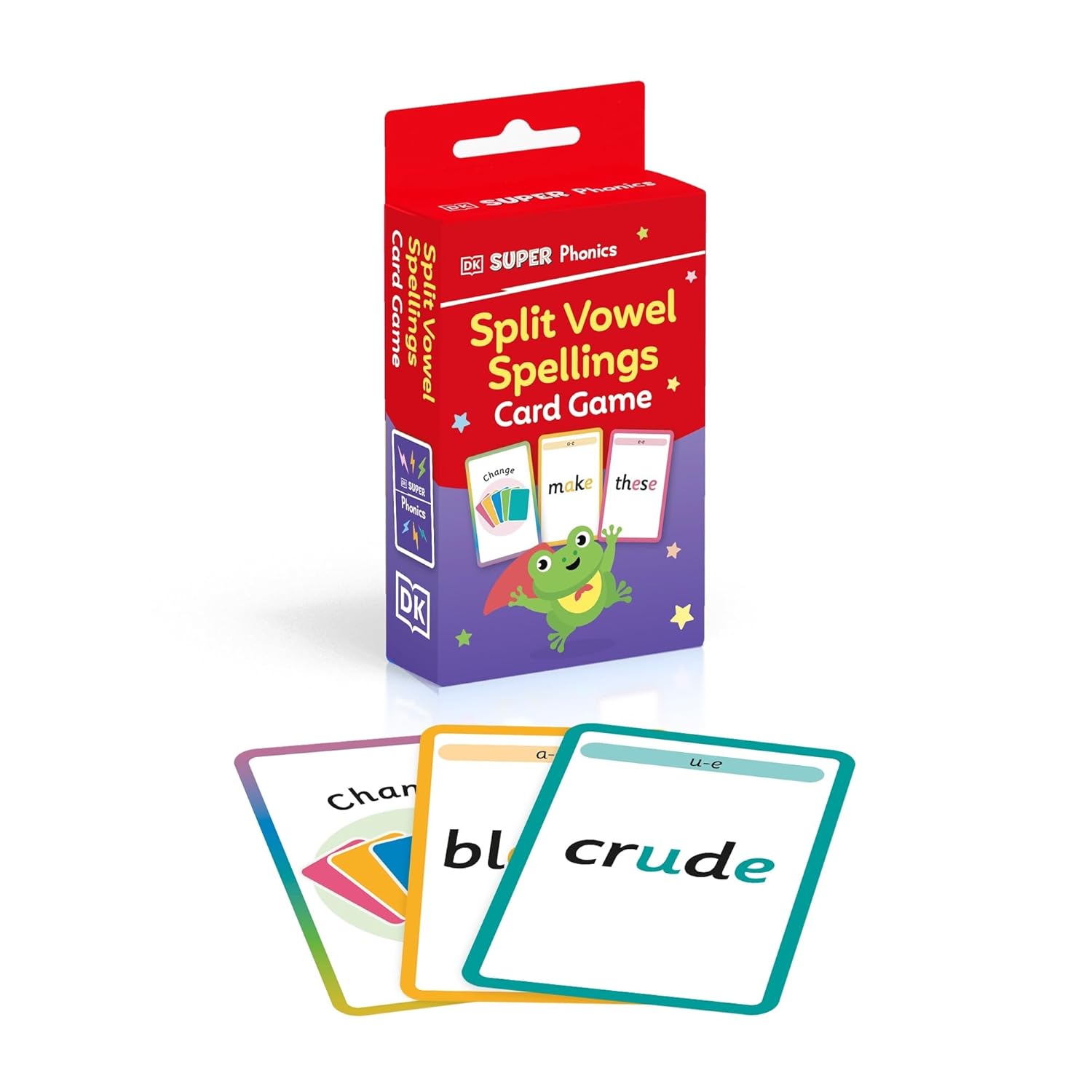 Split Vowel Spellings Card Game (DK Super Phonics)