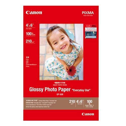 Canon Gp-508 4x6 100's Glossy Paper