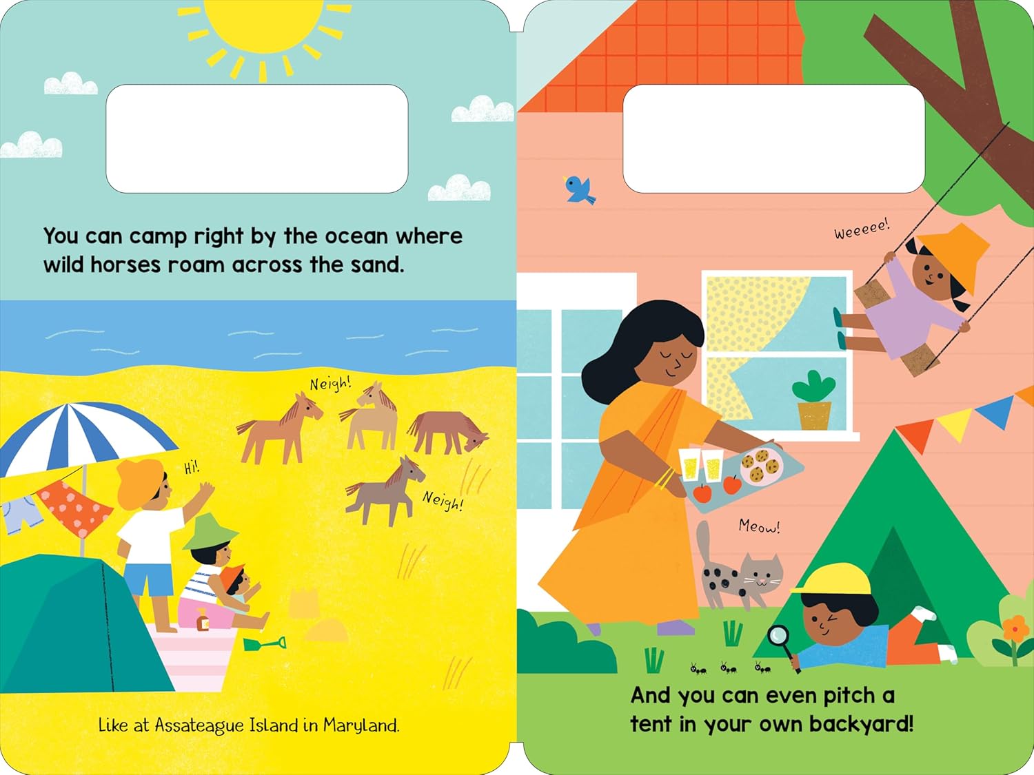 My First Book Of Camping: An Earth-Friendly Book For The Great Outdoors (Terra Babies On The Go, 1) – Board Book