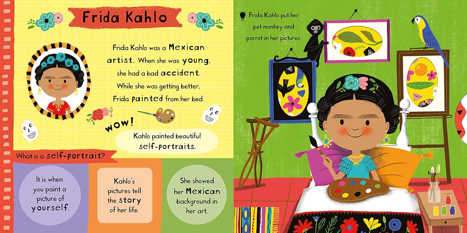 Artists: Discover Amazing People - Campbell My First Heroes (Board book)
