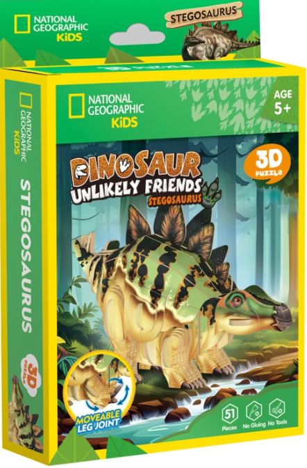 NATIONAL GEOGRAPHIC KIDS DINOSAUR STEGOSAURUS