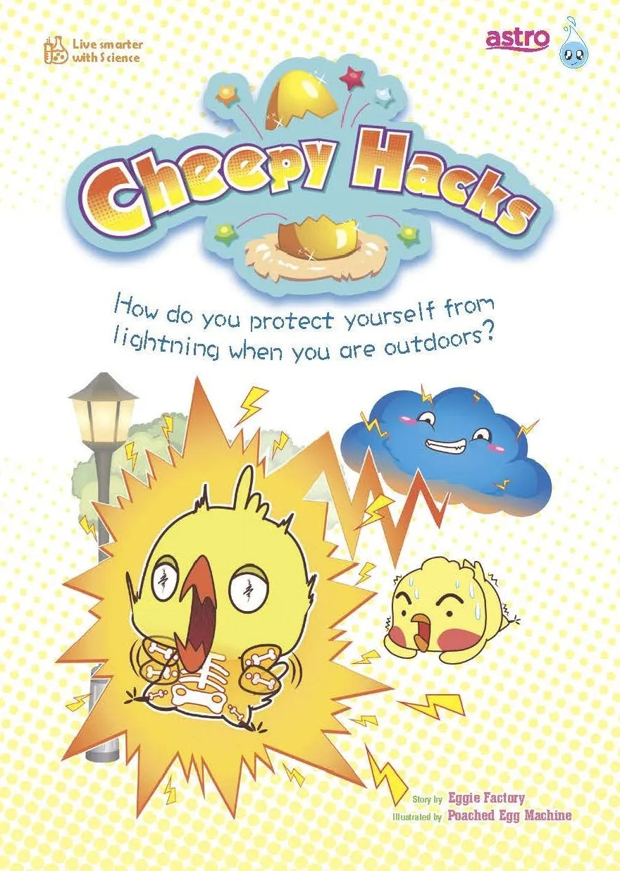 Cheepy Hacks #18 How do you protect yourself from lightning when you are outdoors?