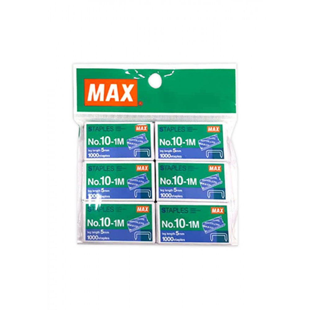 MAX STAPLES 10-1M 6'S