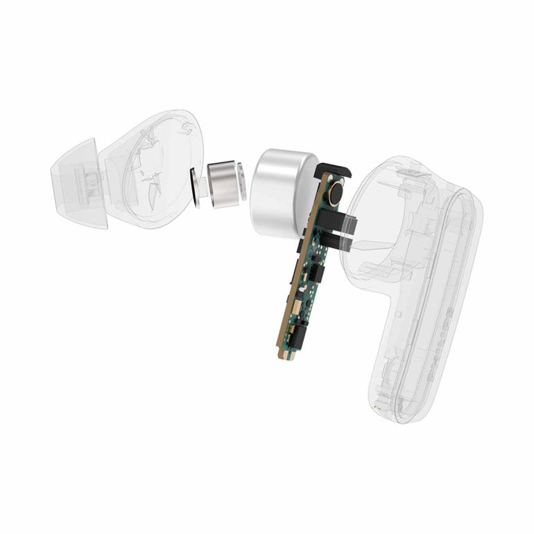 Philips TAT2000 True Wireless Earbuds - White