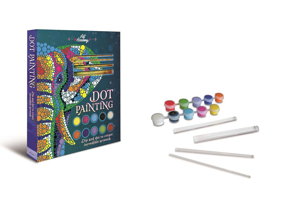 Dot Painting (With a Step-By-Step Guide And Artist's Tools) (Paperback)