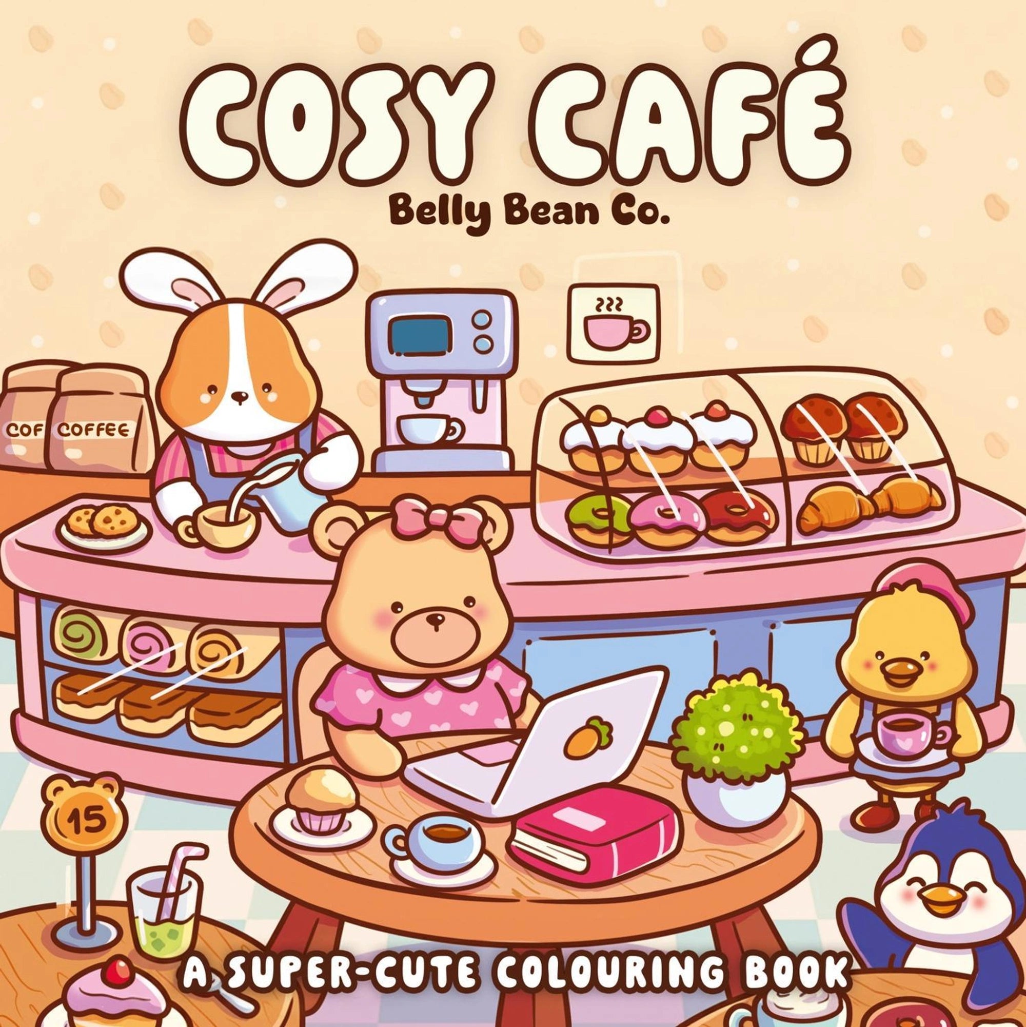 Cosy Cafe: Colouring (Paperback)