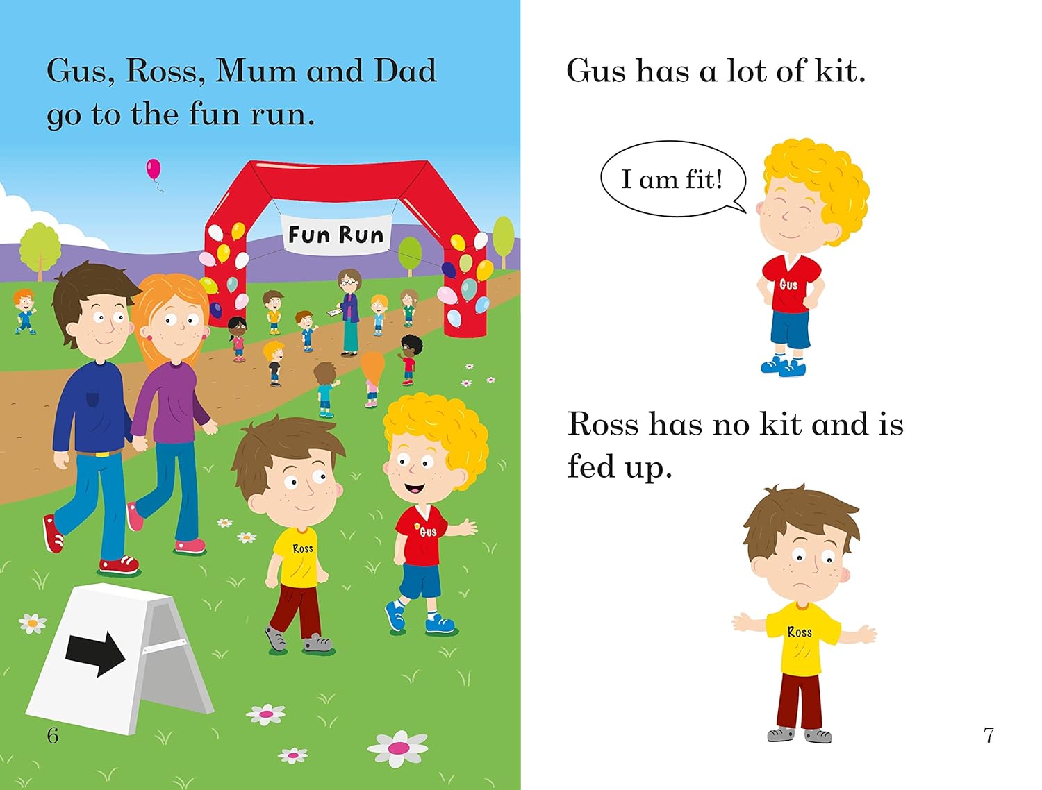 Gus And Ross (Read It Yourself With Ladybird) – Hardcover