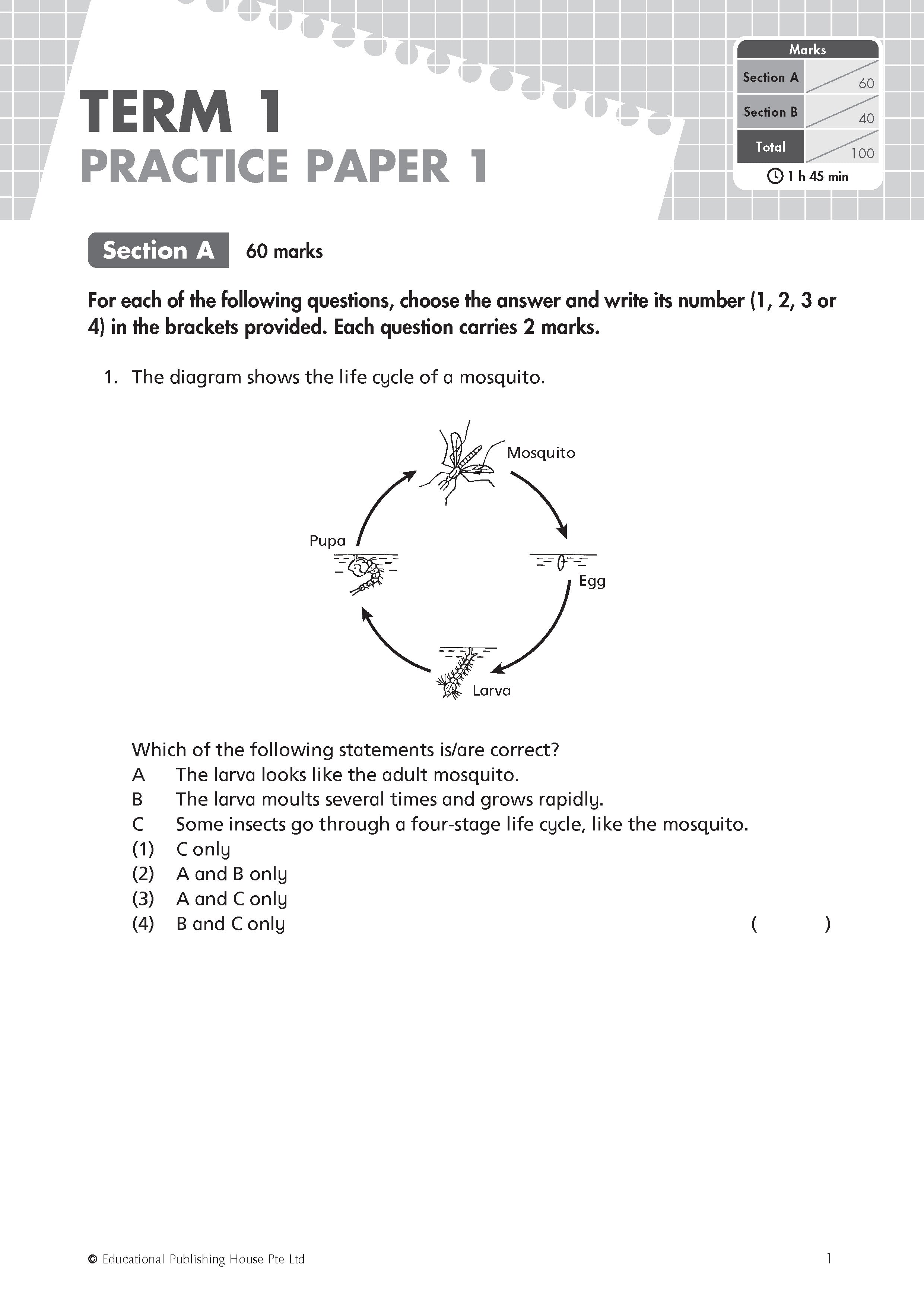 P5 TOP Science Practice Papers 