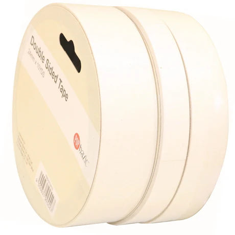 POP BAZIC Double Sided Tape 24MM x 10 Yards 3" 3 in 1