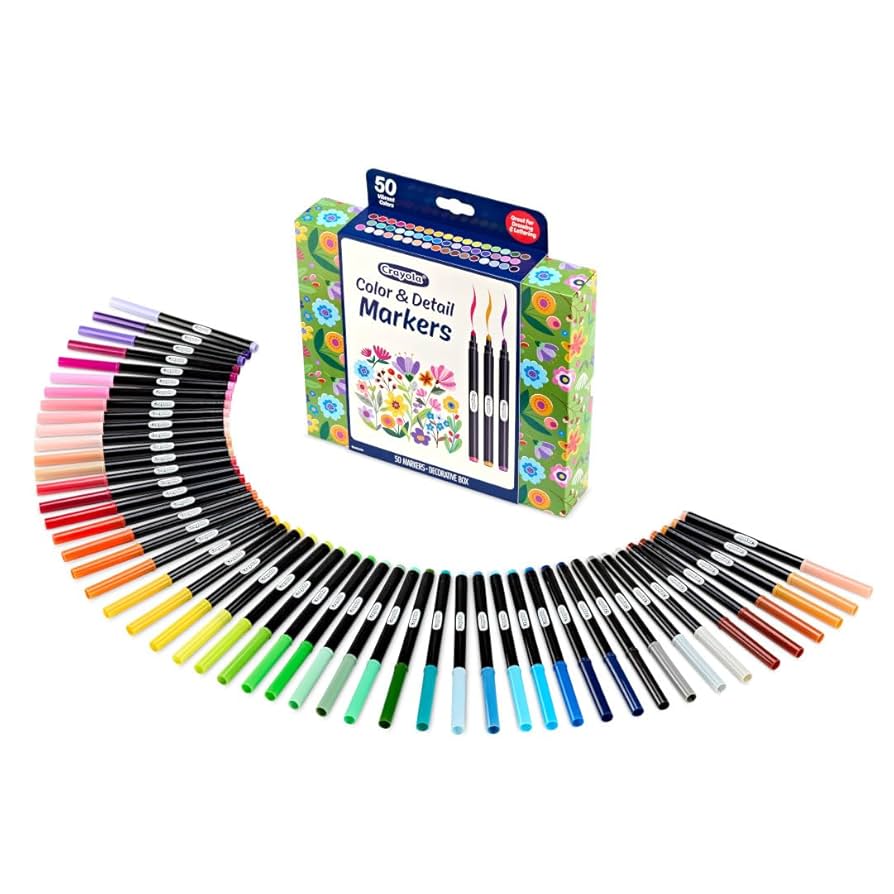 Crayola Marker Color&details 50's 586751