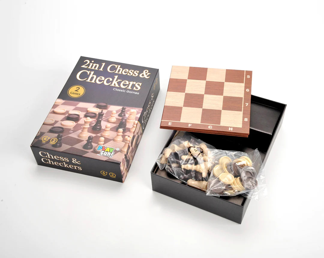 PLAYFUN CHESS & CHECKERS
