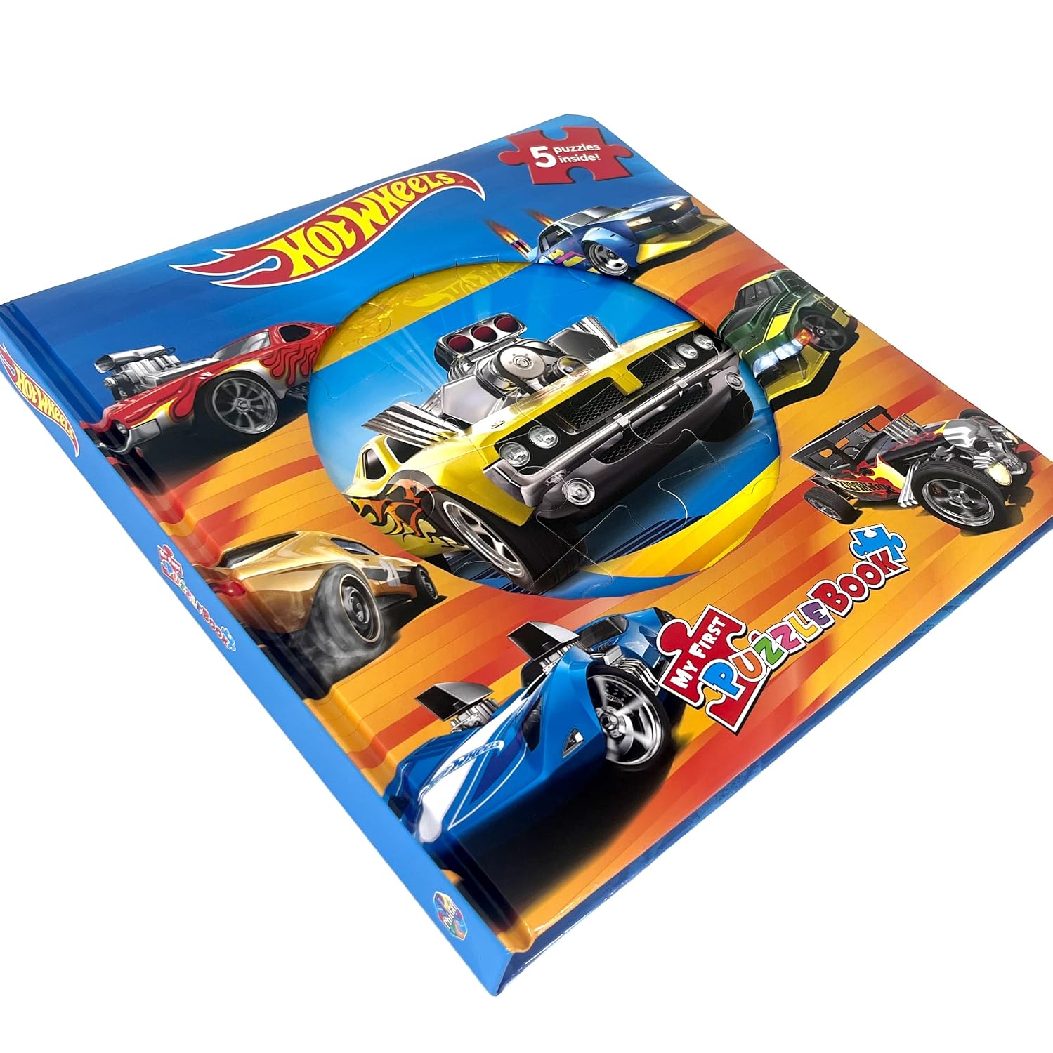 Mattel Hot Wheels My First Puzzle Book