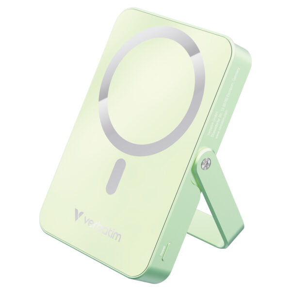 Charge ‘n’ Go 10000mAh Magnetic Wireless Power Bank (WPBGS10) - Green