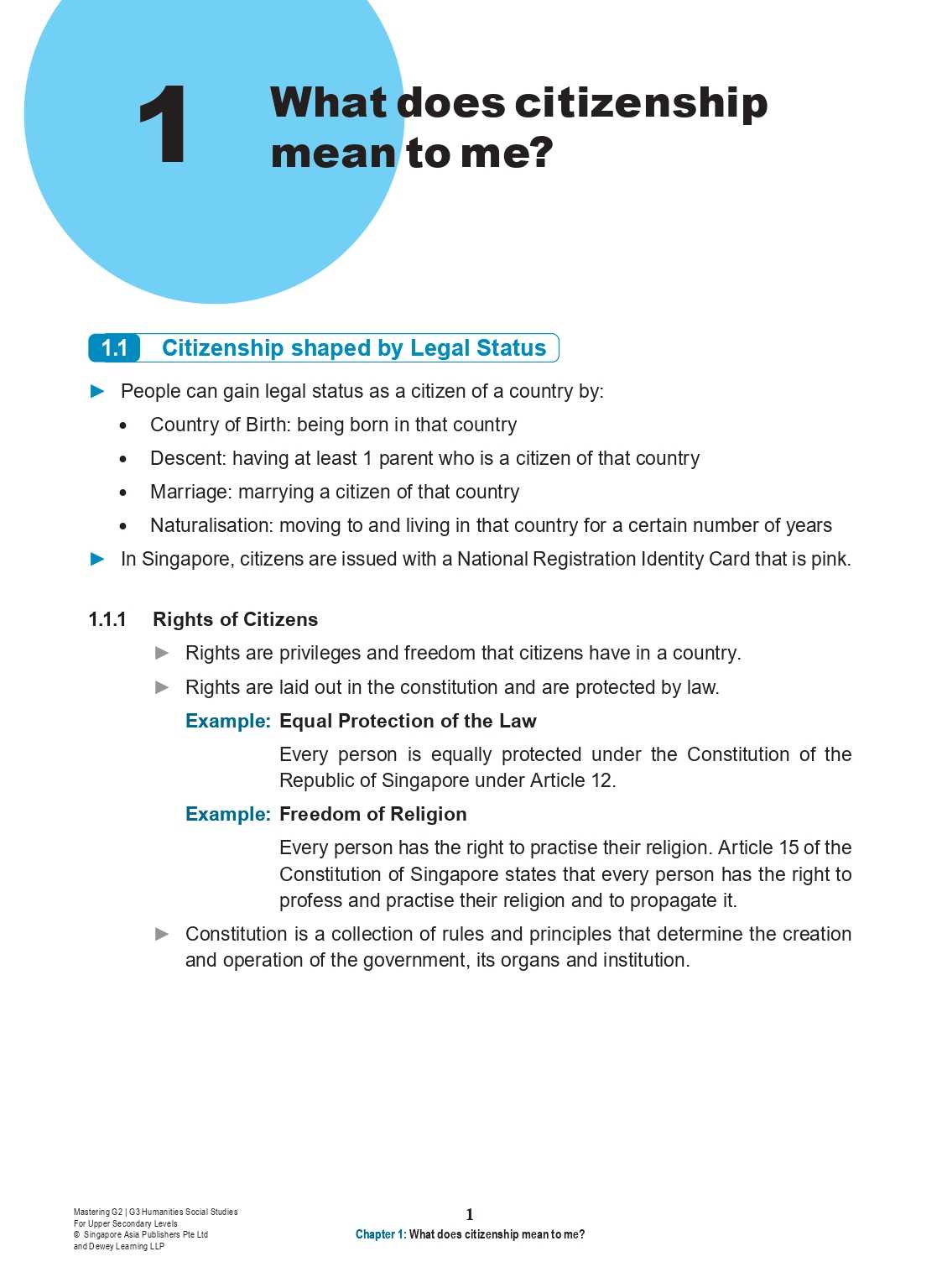 Mastering Humanities Social Studies for Secondary 3&4 (G2/G3)