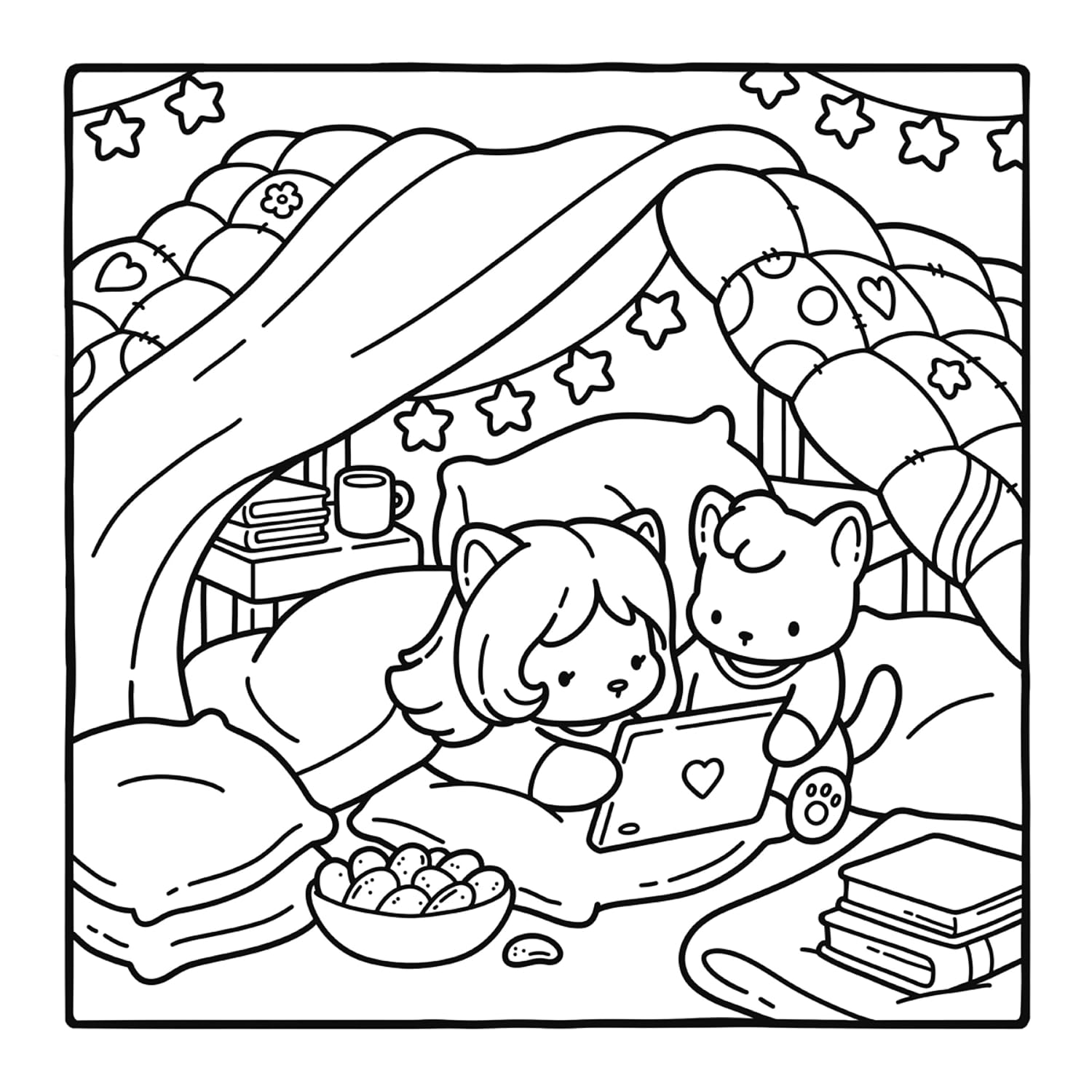 Cozy Life: Colouring (Paperback)