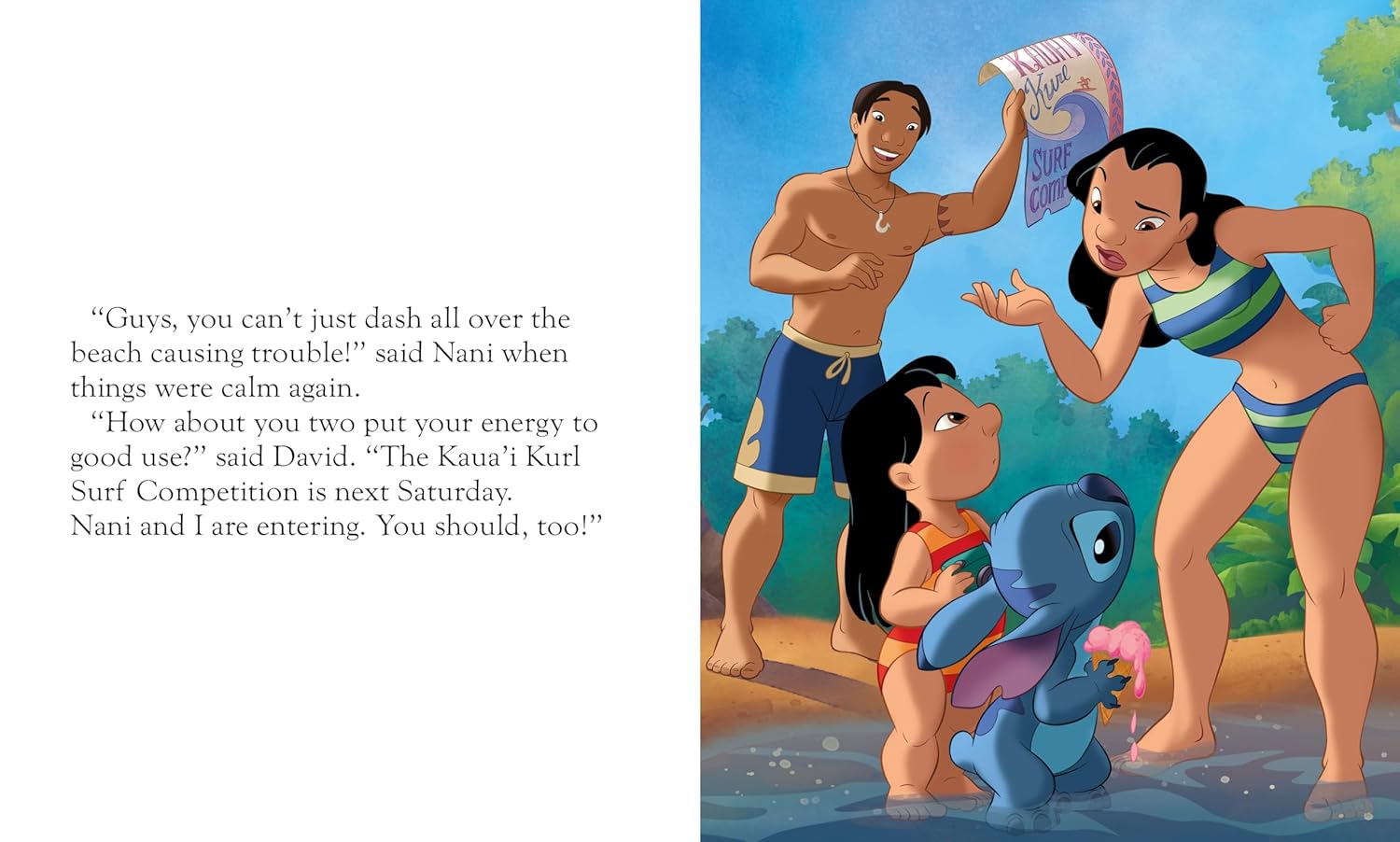 Disney Lilo & Stitch: Ride The Waves (Paperback)