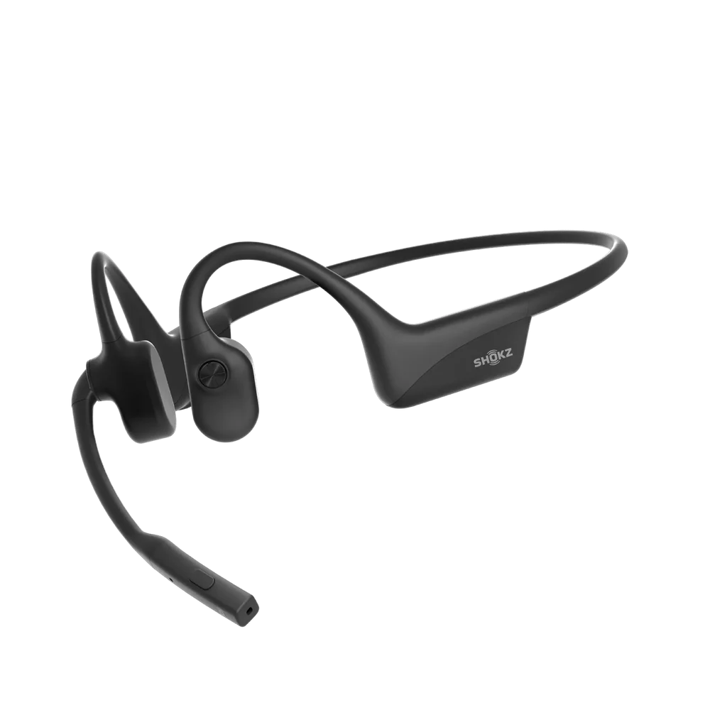 Shokz OpenComm 2 Bone Conduction Stereo Bluetooth Headset with Microphone