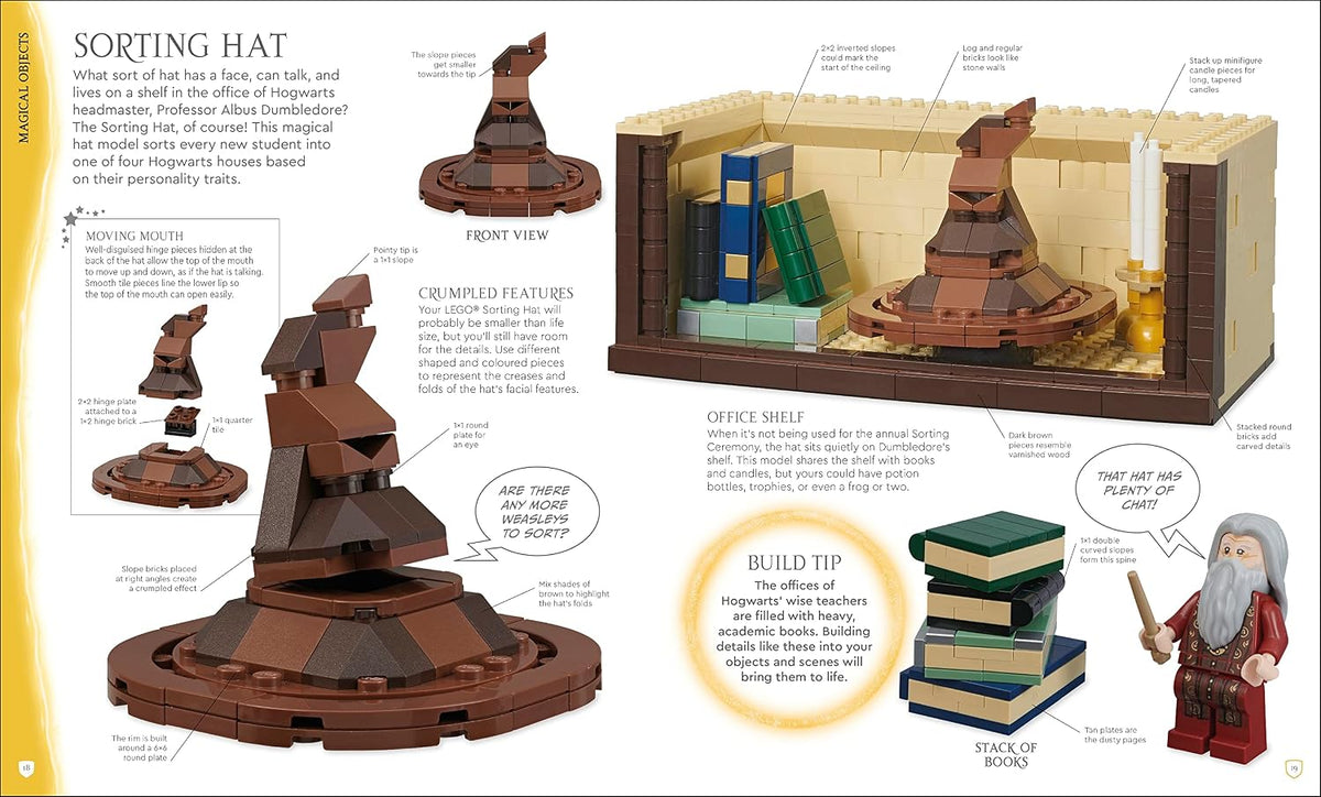 LEGO® Harry Potter™Ideas Book:  More Than 200 Ideas for Builds, Activities and Games (Hardcover)