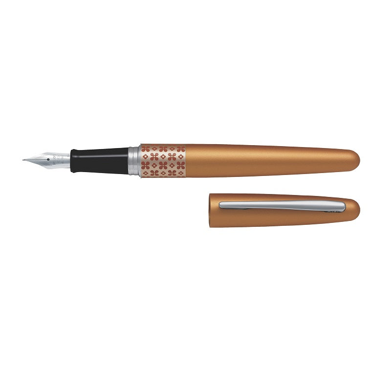 PILOT MR3 SERIES FOUNTAIN PEN, FINE NIB, FLOWER DESIGN