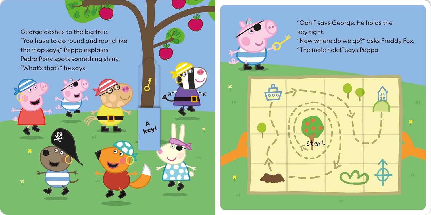 Peppa Pig: Peppa’s Pirate Fun: A Lift-The-Flap Book