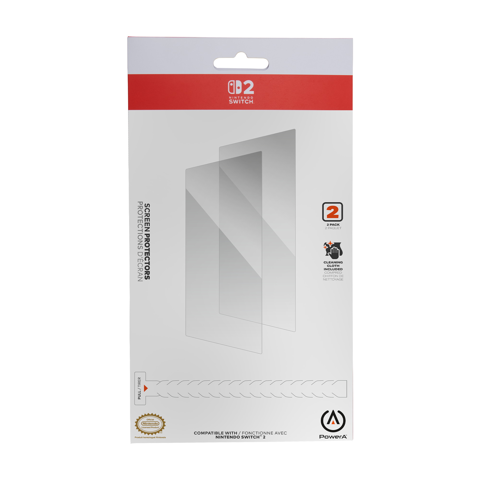 PowerA Screen Protector for Nintendo Switch 2 - (2 Pack)