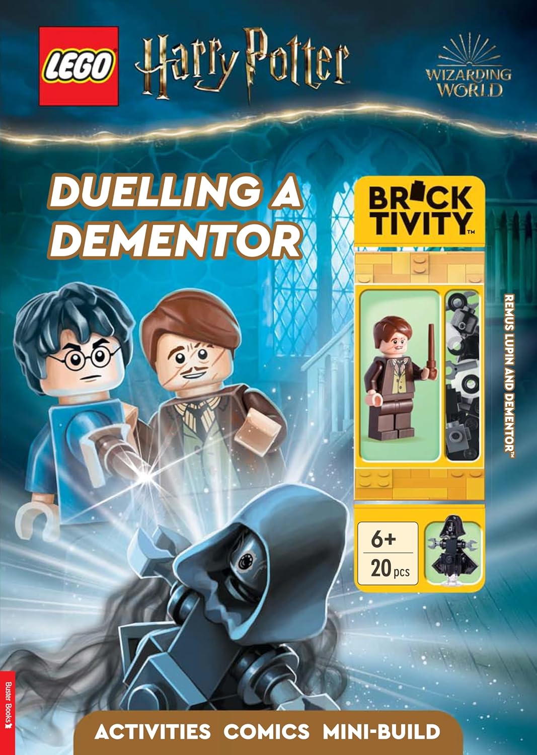 Lego Harry Potter: Duelling A Dementor (with Professor Remus Lupin Minifigure And Dementor Mini-build)