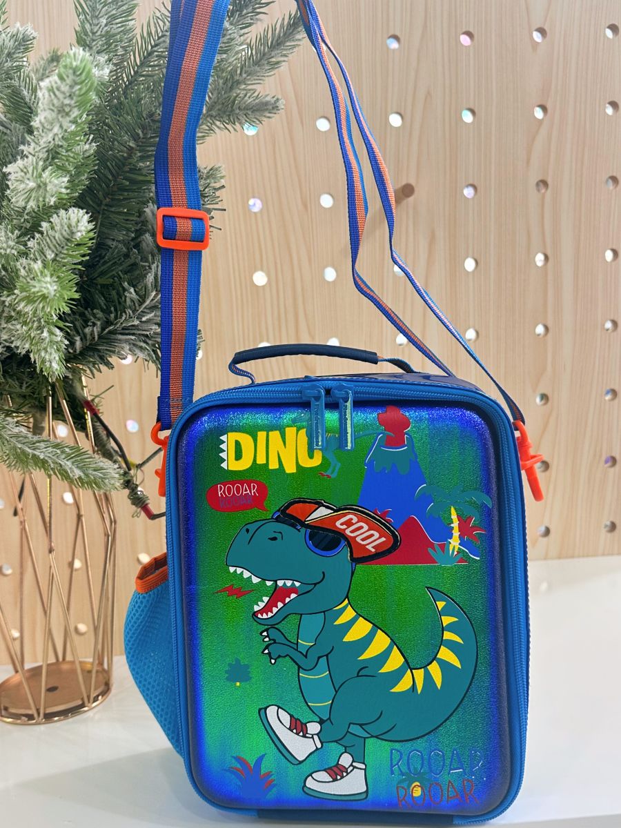 Assorted Thermal Lunch Bag With Water Bottle Slot U2119