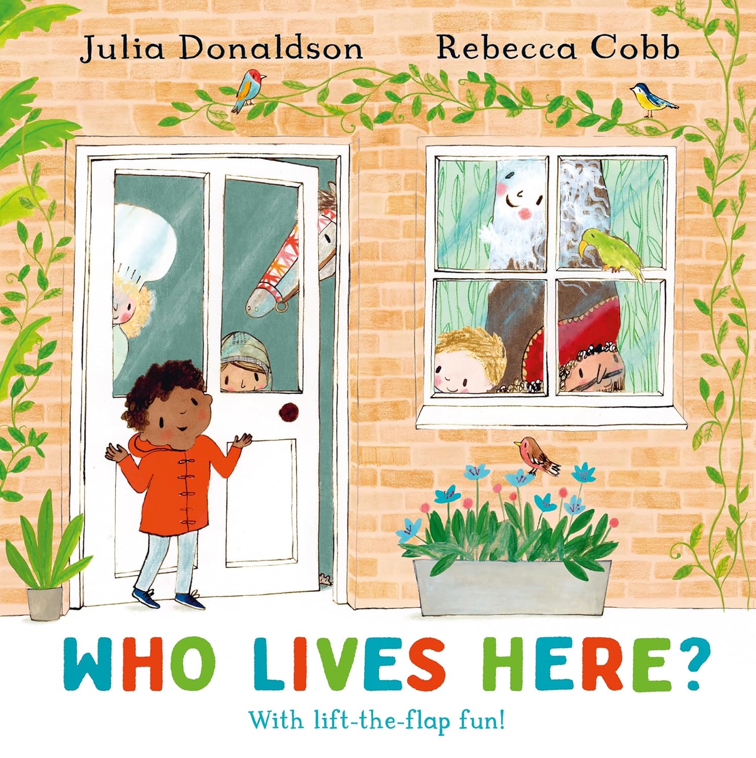 Who Lives Here?: With Lift-The-Flap-Fun!