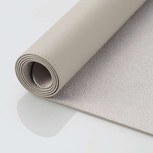 Elecom Large Leather Mouse Pad Gray