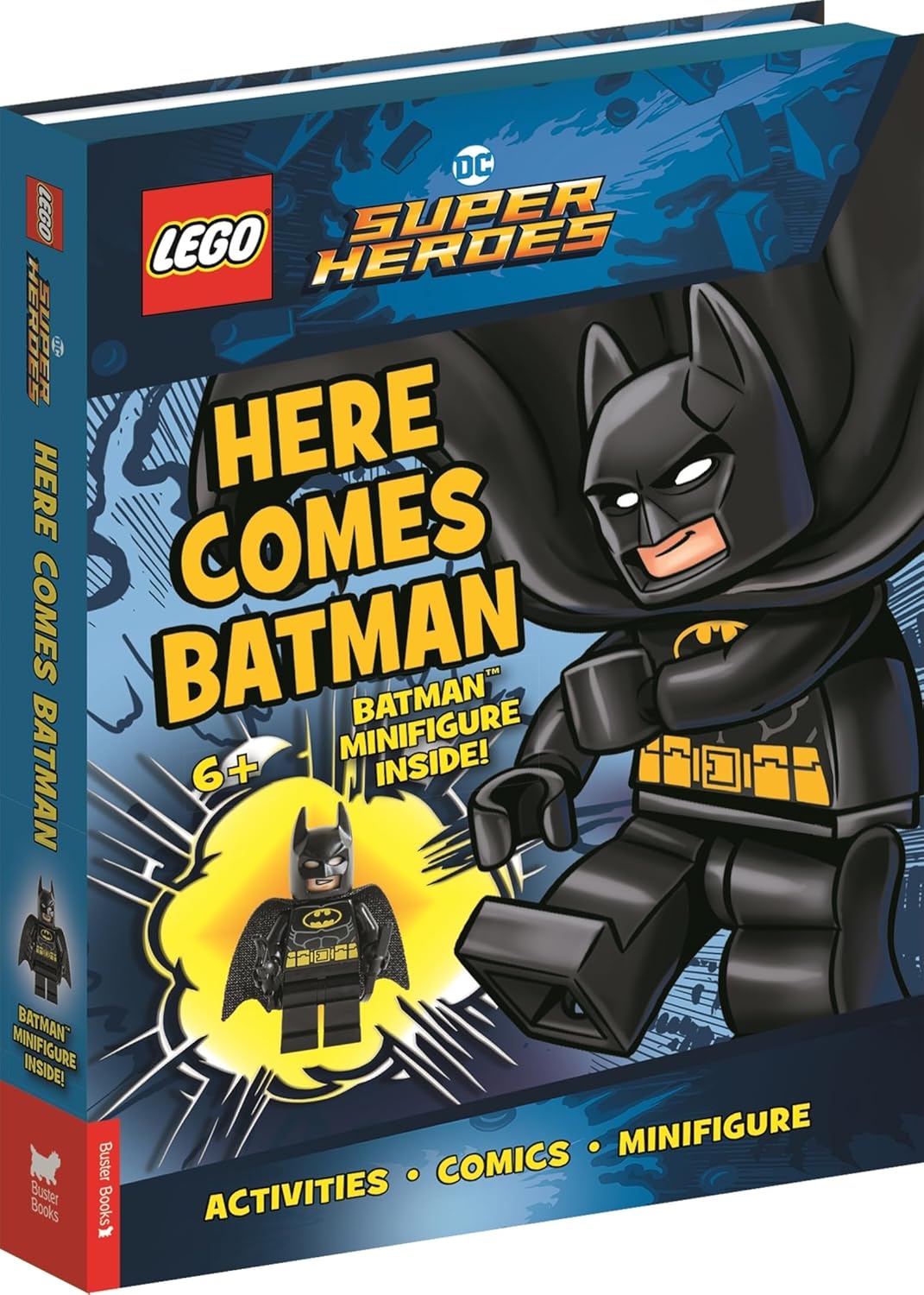 Lego Dc Super Heroes: Here Comes Batman (with Batman™ Minifigure) (lego Minifigure Activity)