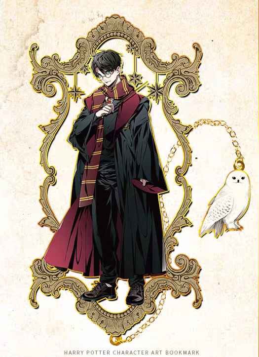Harry Potter Metal Bookmark Harry Owl