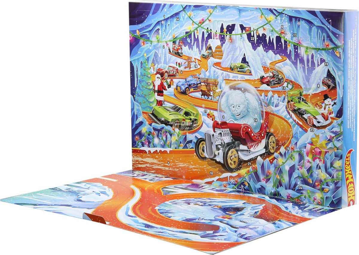 MATTEL HOT WHEELS ADVENT CALENDAR