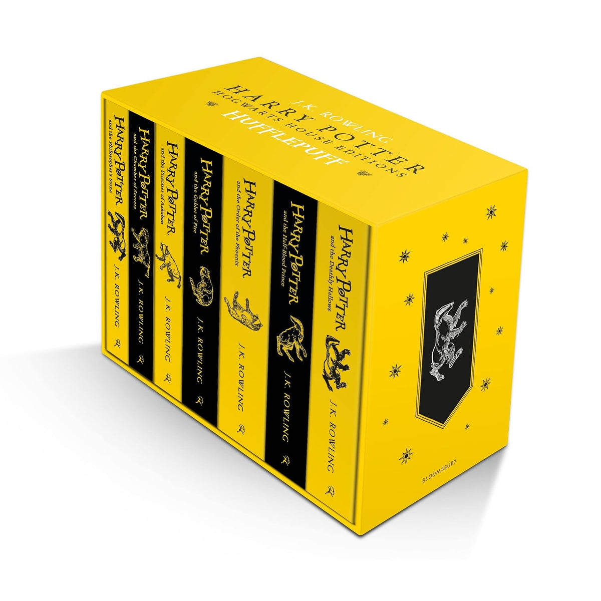 Harry Potter Hufflepuff House Editions Paperback Box Set (Paperback)