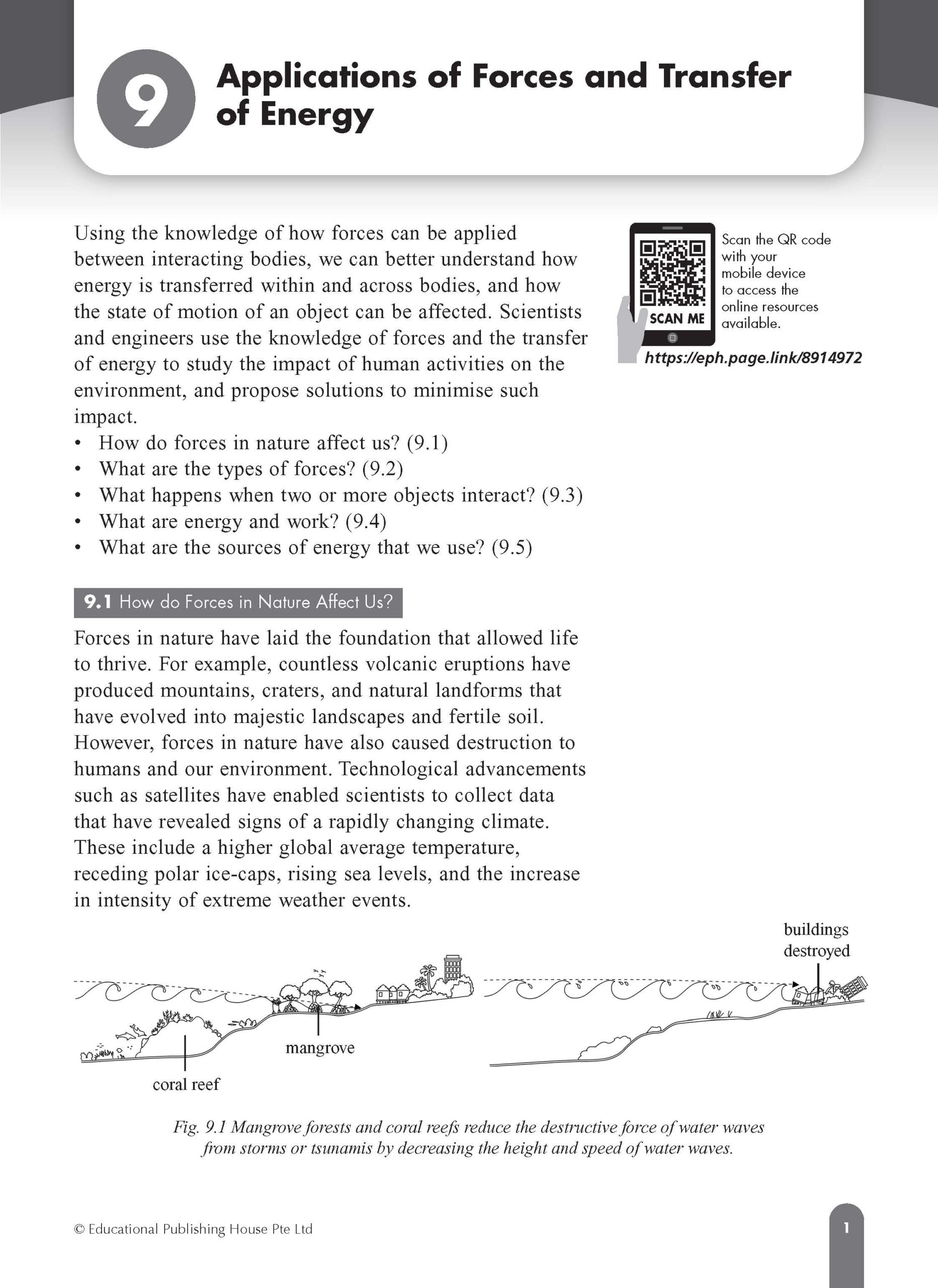 Secondary 2A (Express) Science Fast Forward QR