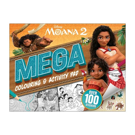 Disney Moana 2 Mega Colr & Activity Pad