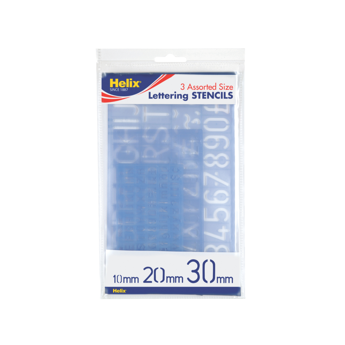 Oxford 3-Piece Stencil Set (10, 20 & 30mm)