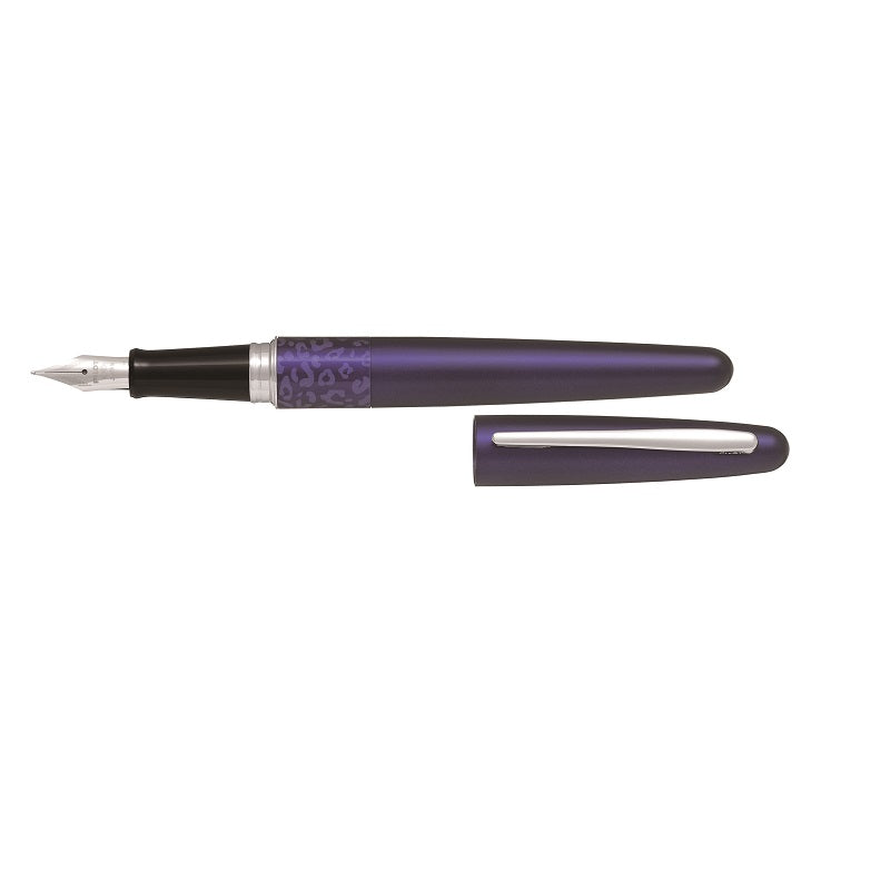 PILOT MR2 SERIES FOUNTAIN PEN, FINE NIB LEOPARD DESIGN