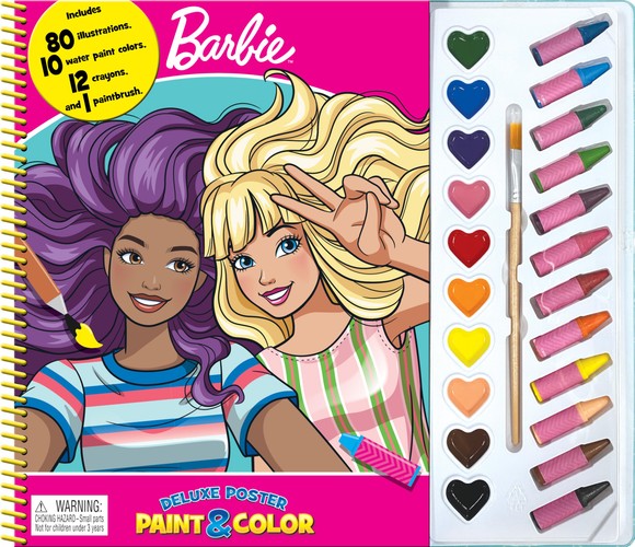 DELUXE POSTER PAINT & COL: BARBIE