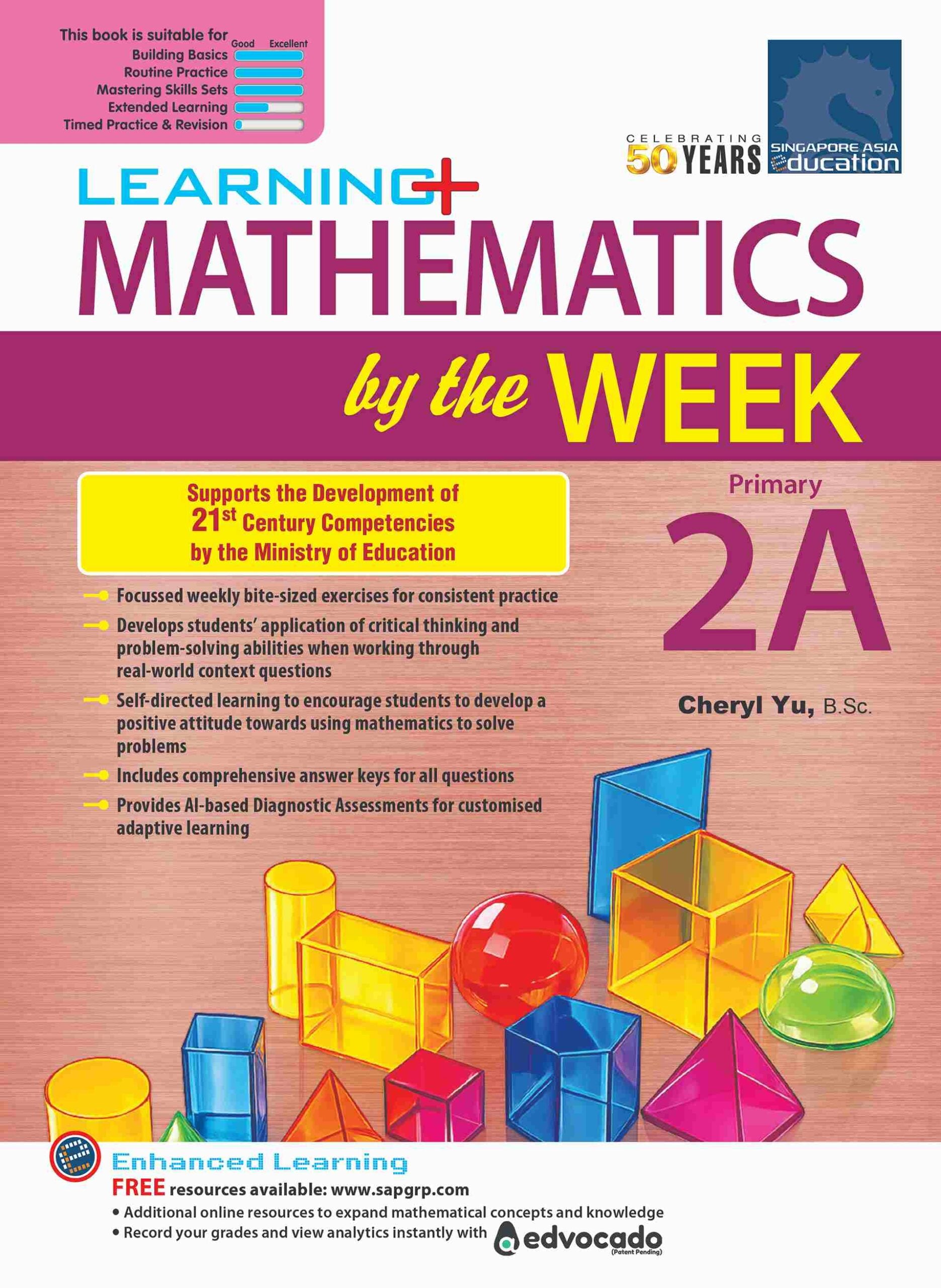 Learning+ Mathematics by the Week Primary 2A