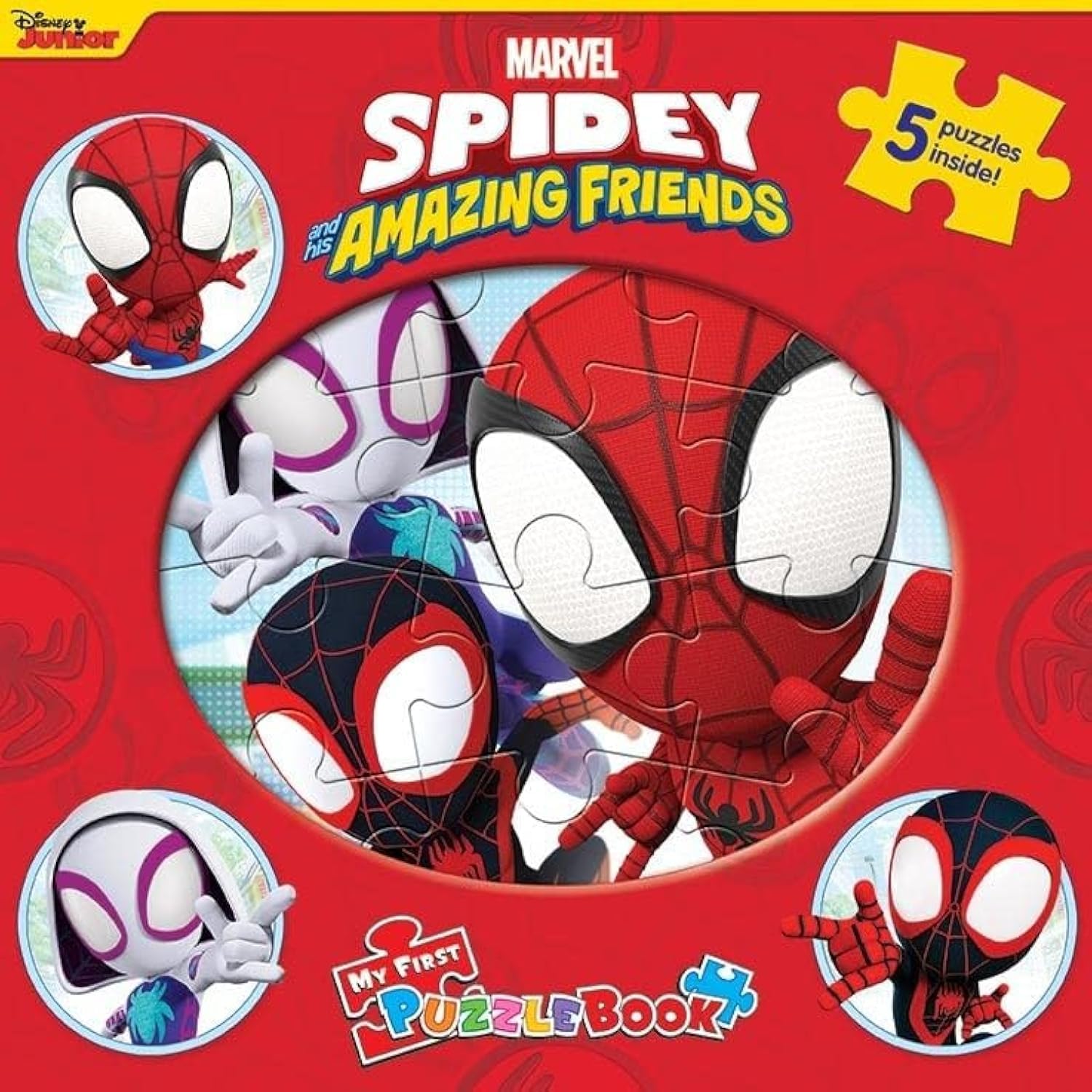 My First Puzzle Book: Marvel Spidey & his Amazing Friends