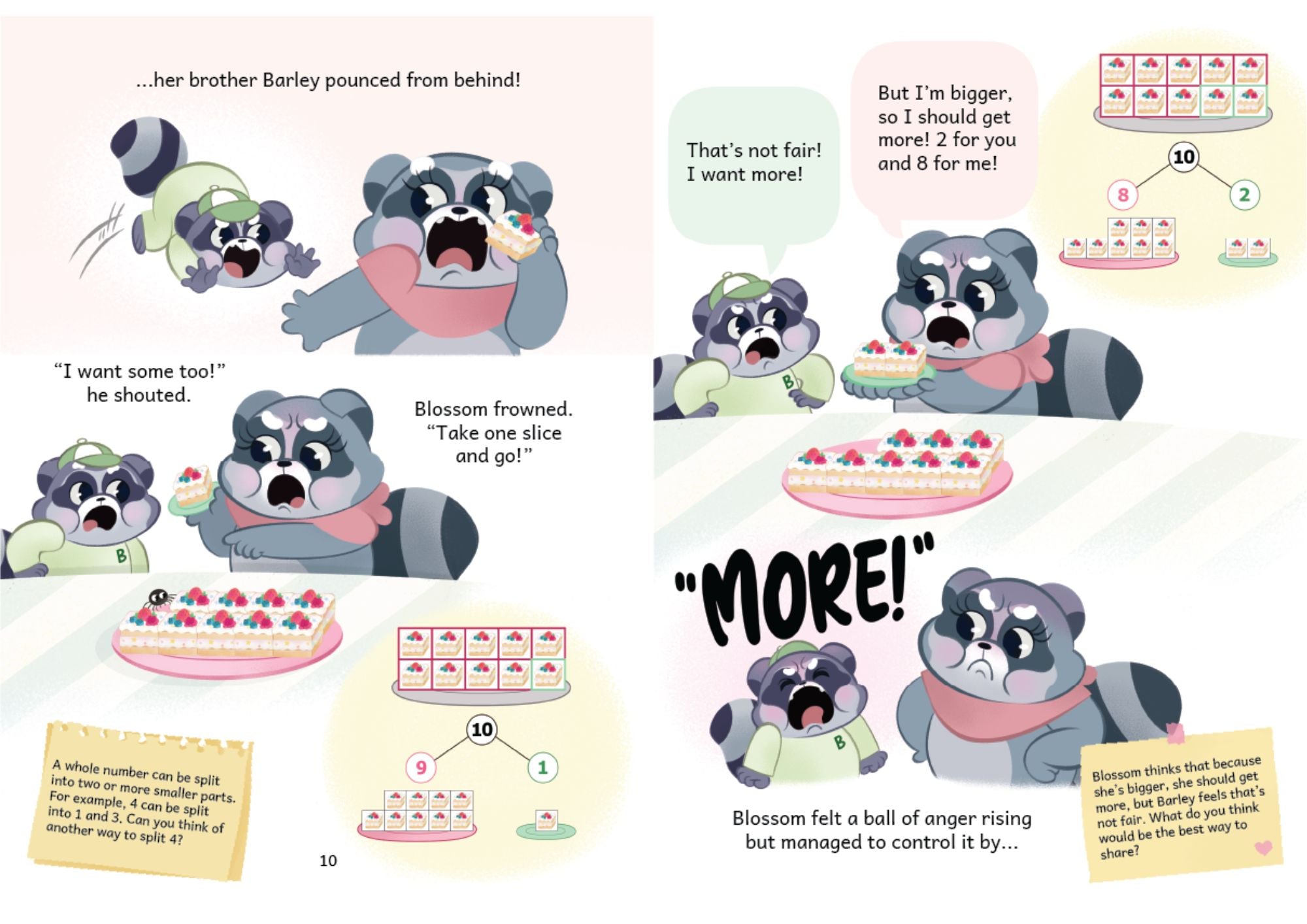 Maths Storybook: The Sweetest Coin - Number Bonds within 10 (4-7yo)