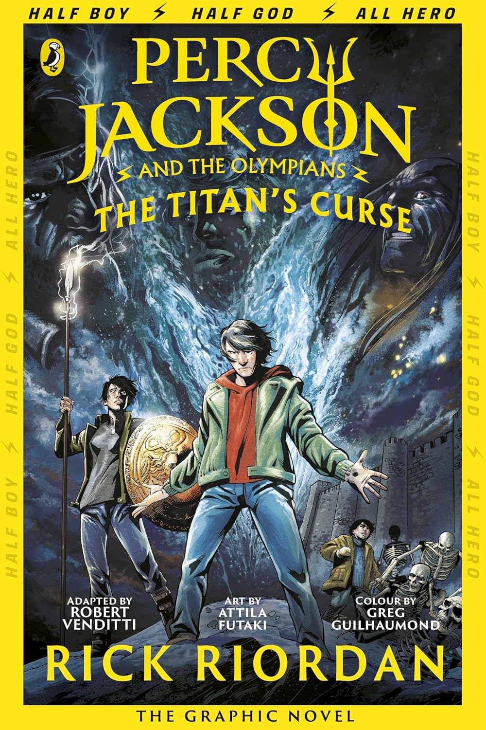 Percy Jackson and the Titan's Curse: The Graphic Novel (Book 3) - (Paperback)