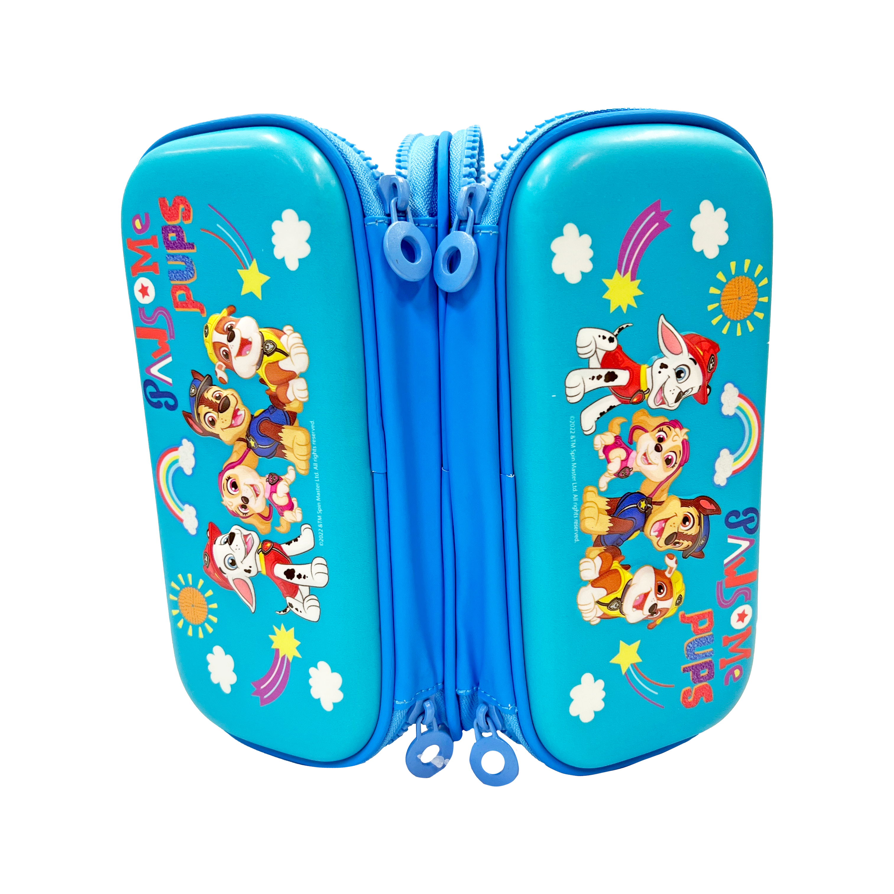 PAW PATROL DOUBLE ZIP 3D PENCIL CASE (S) 3DPC-S-1