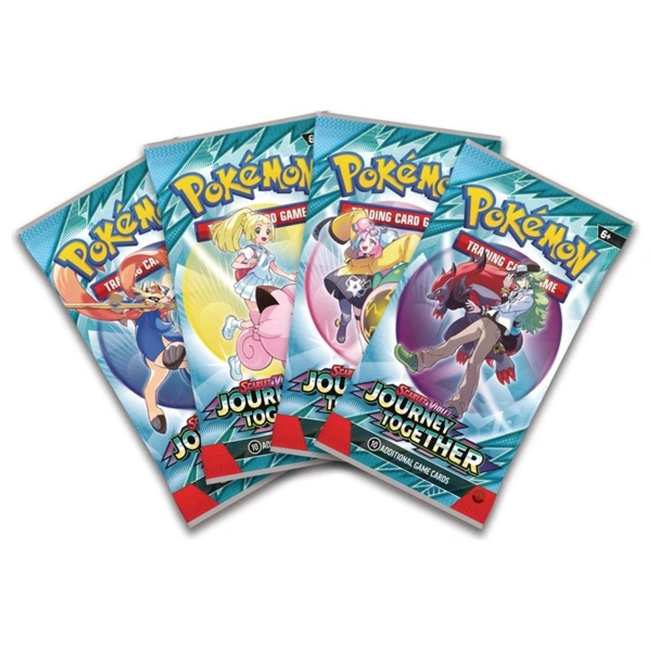 Pokemon Trading Card Game: Scarlet & Violet Journey Together Booster Pack (10 Cards)