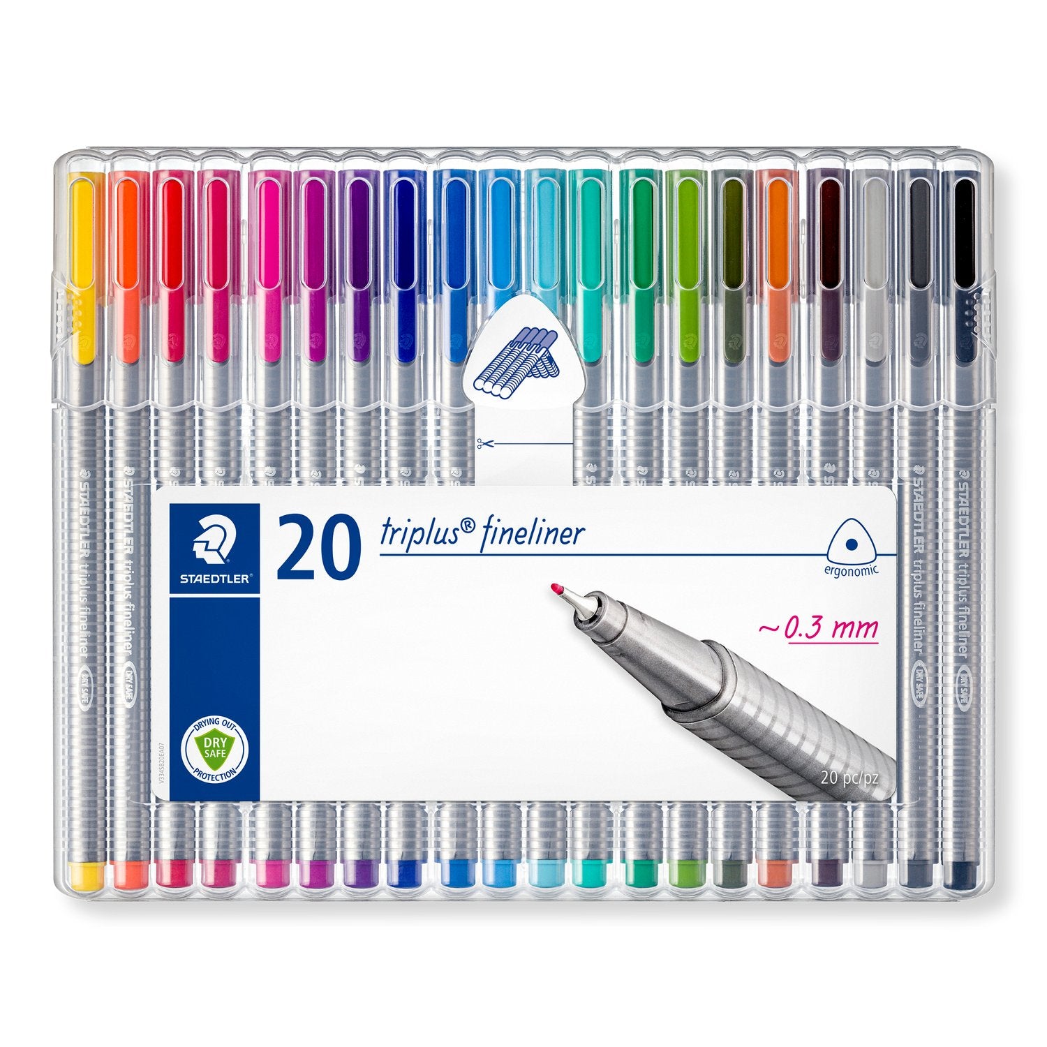 Staedtler 334 SB20 Triplus Fineliner