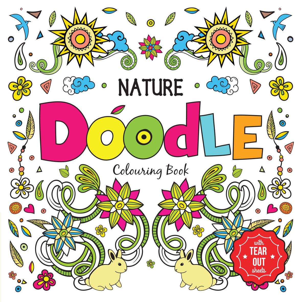 Doodle Coloring Book: Nature (Hardcover – Coloring Book)