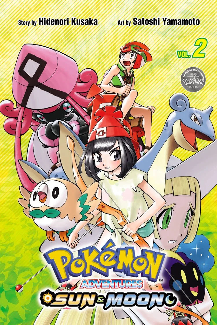 Pokémon Adventures: Sun & Moon Vol. 2