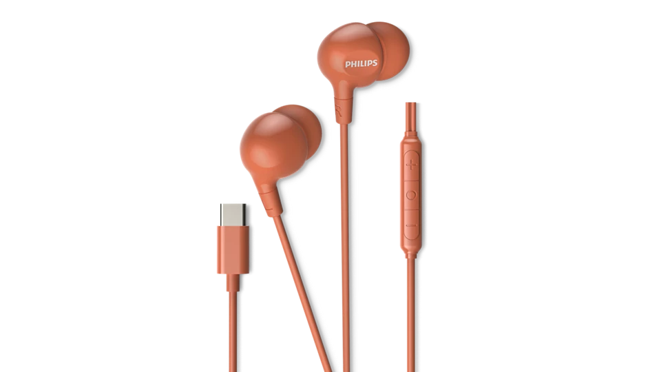 Philips In-Ear Headphones With Mic TAE2100OR/97
