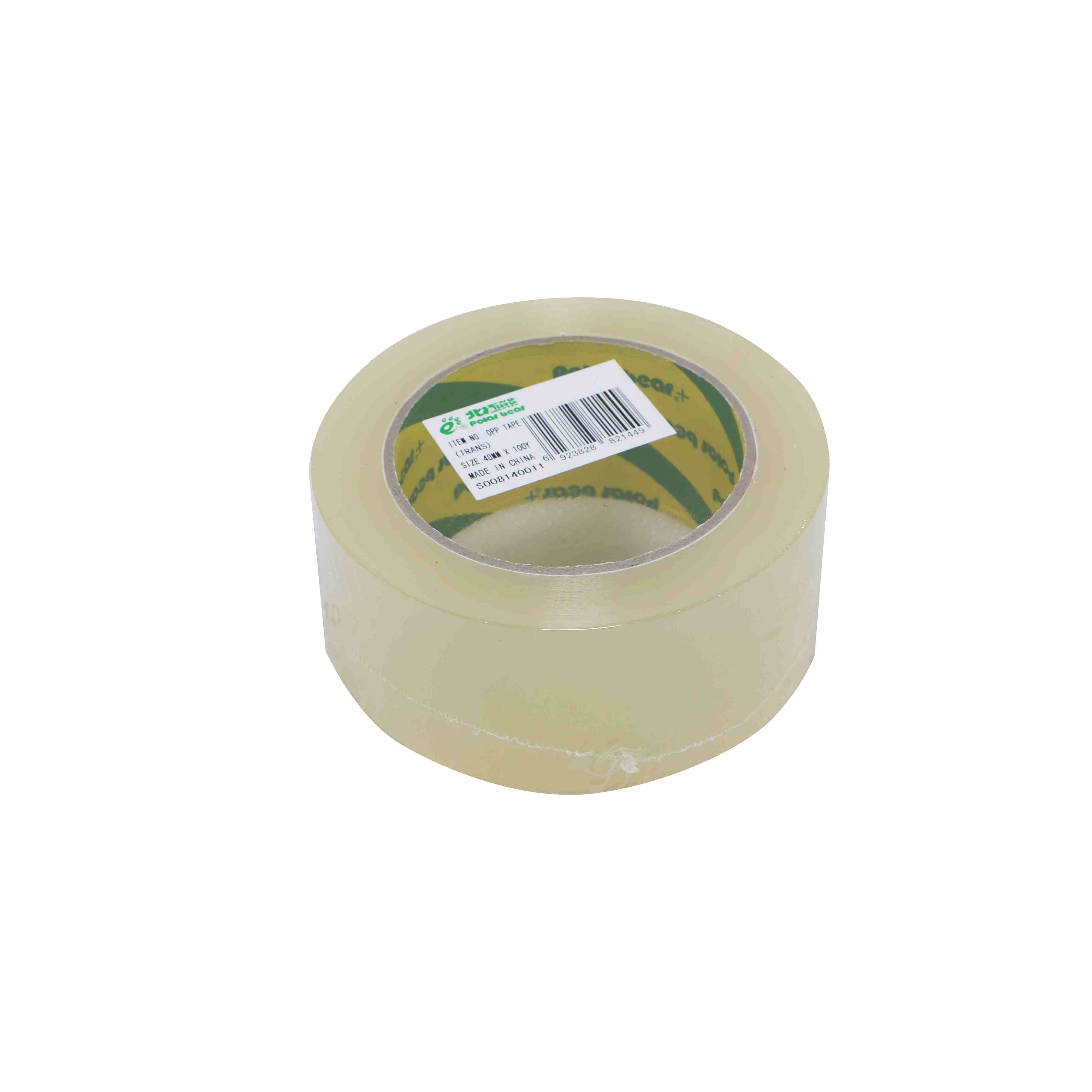 Polar Bear Pvc Tape Clear 48Mmx100Y