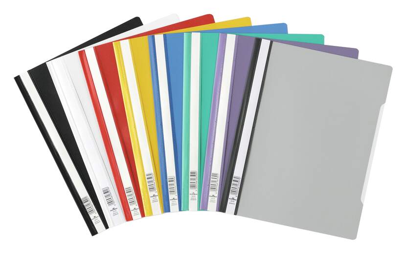 Duraclip Folder 2200 Dark Grey A4